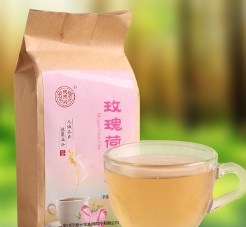 玫瑰荷叶茶oem冬瓜玫瑰花茶贴牌袋泡茶代加工160g生产厂家 德聚兴