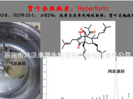 贯叶金丝桃素 植物提取，Hyperforin，CAS：11079-53-1 纯度85%图2