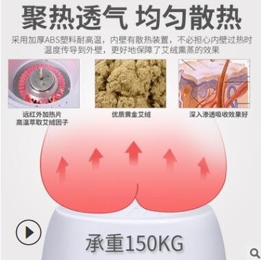 坐灸仪艾灸凳子艾灸器坐垫家用宫辅疗妇科养生仪温熏呵护女性图3